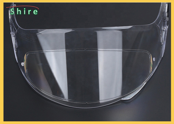 Film di plastica della visiera del casco del film del casco della prova protettiva adesiva antiappannante della polvere
